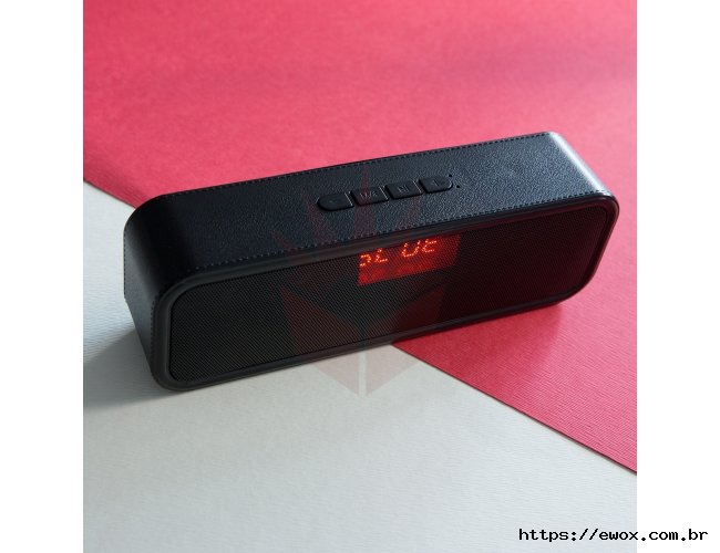 Caixa de Som Bluetooth com Display