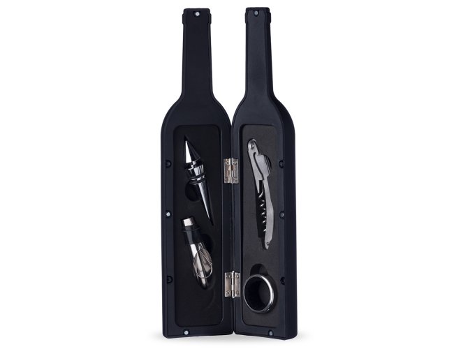 Kit Vinho Garrafa 4 peas