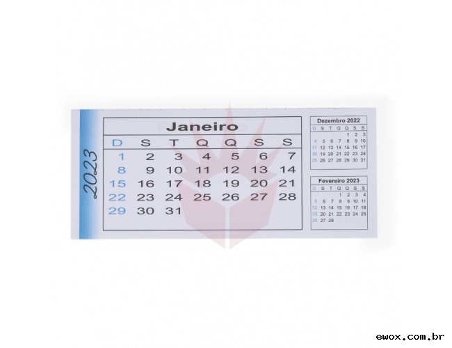 Refil para Calendrio 2023